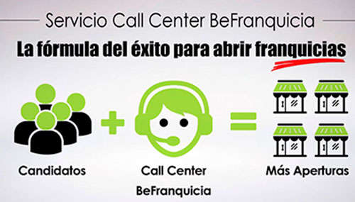 Servicio Call Center BeFranquicia