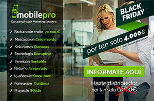 Franquicia MobilePro oferta Black Friday