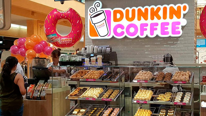 local franquicia dunkin donuts