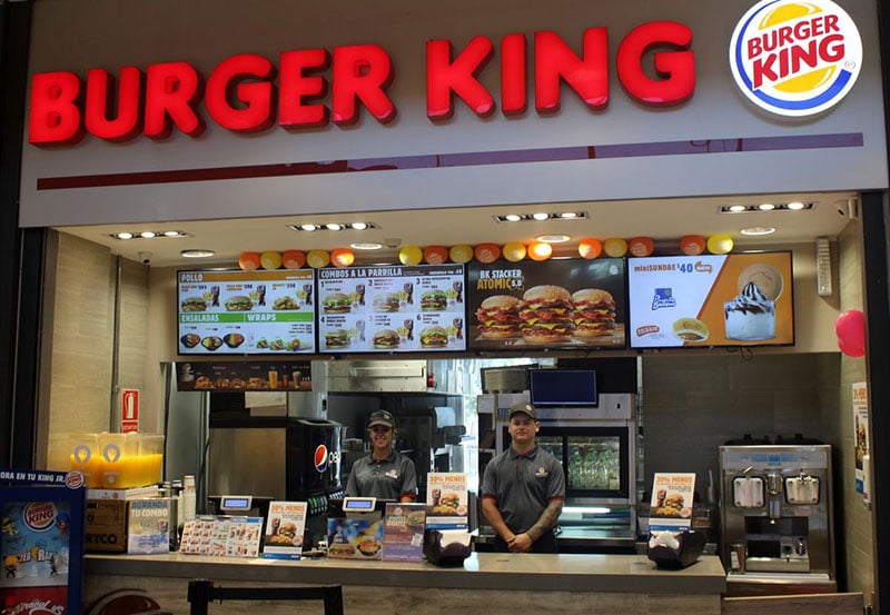 local de franquicia burger king