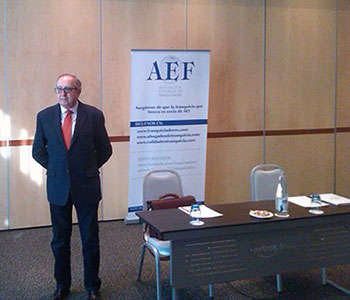 Xavier Vallhonrat, presidente de la AEF