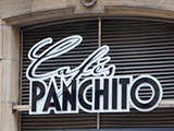 Cafés Panchito rótulo