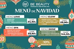 menus navidad be beauty