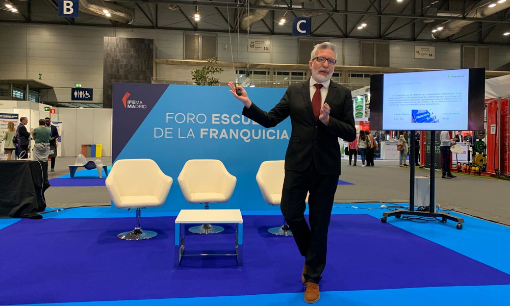 Ponencia en Expofranquicia 2022 de Alberto Vivancos, director de expansión y proyectos de BeFranquicia