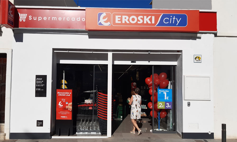 Nuevo supermercado franquiciado de EROSKI en Málaga