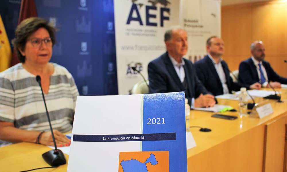 La AEF presenta su informe "La Franquicia en Madrid 2021"