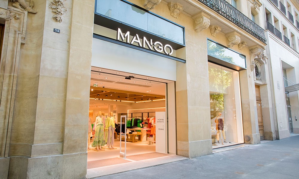 Remodelación de Mango en Haussmann, Francia