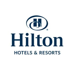 Logo franquicia Hilton Hotels and Resorts