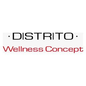 logo distrito wellness concept
